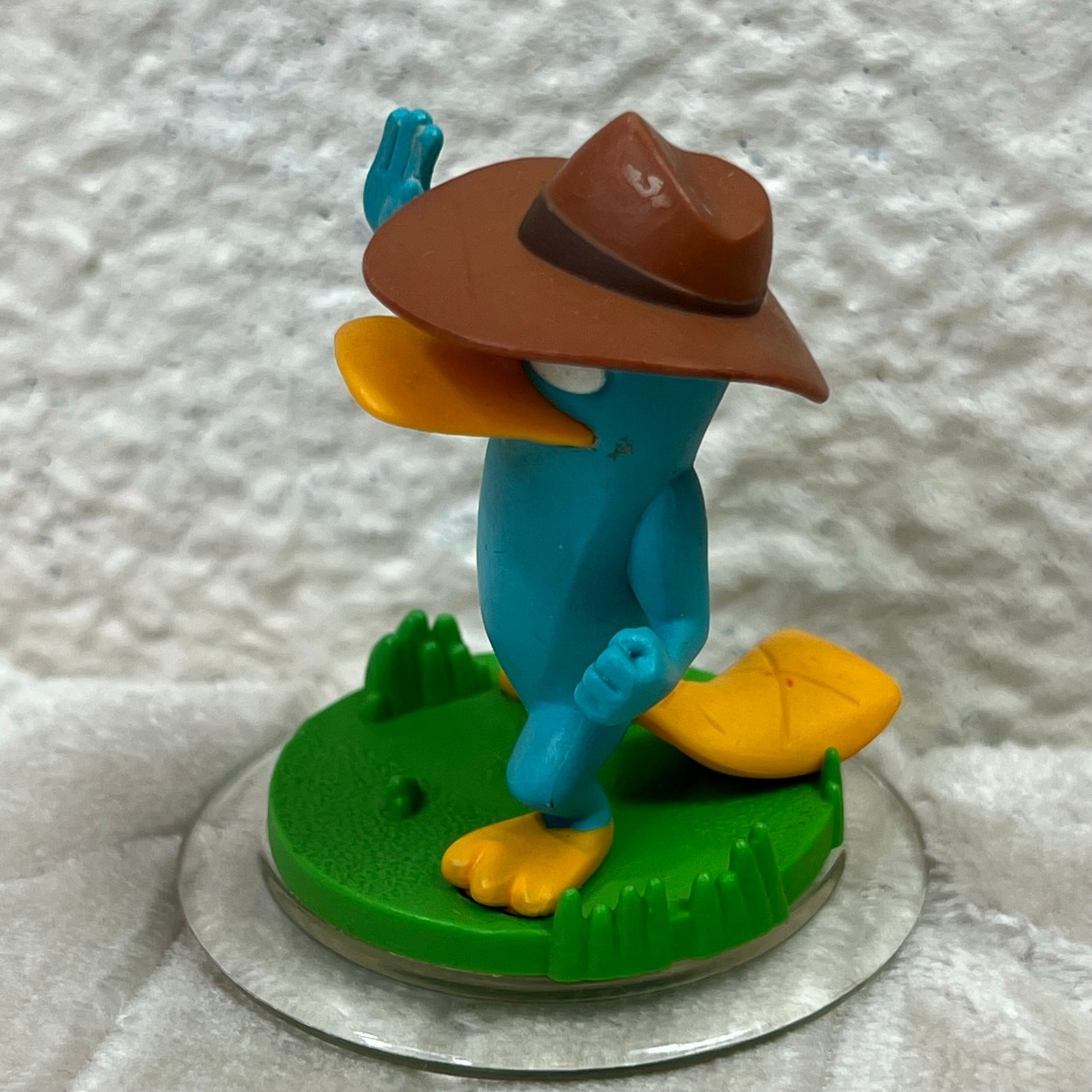 Disney Infinity Perry Platypus Figure Agent P Phineas Ferb Video Game Accessory
