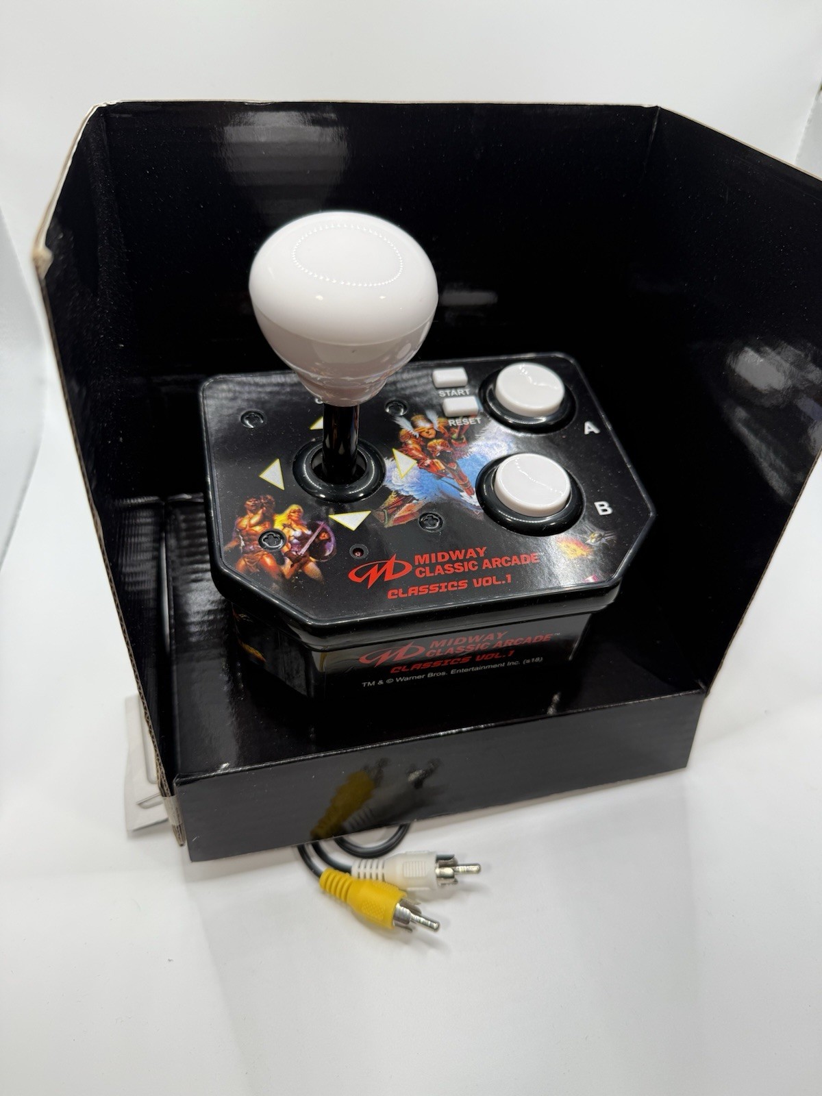 Midway Classic Arcade Classics Vol. 1 Microconsole, Composite RCA, Joust Gauntl…