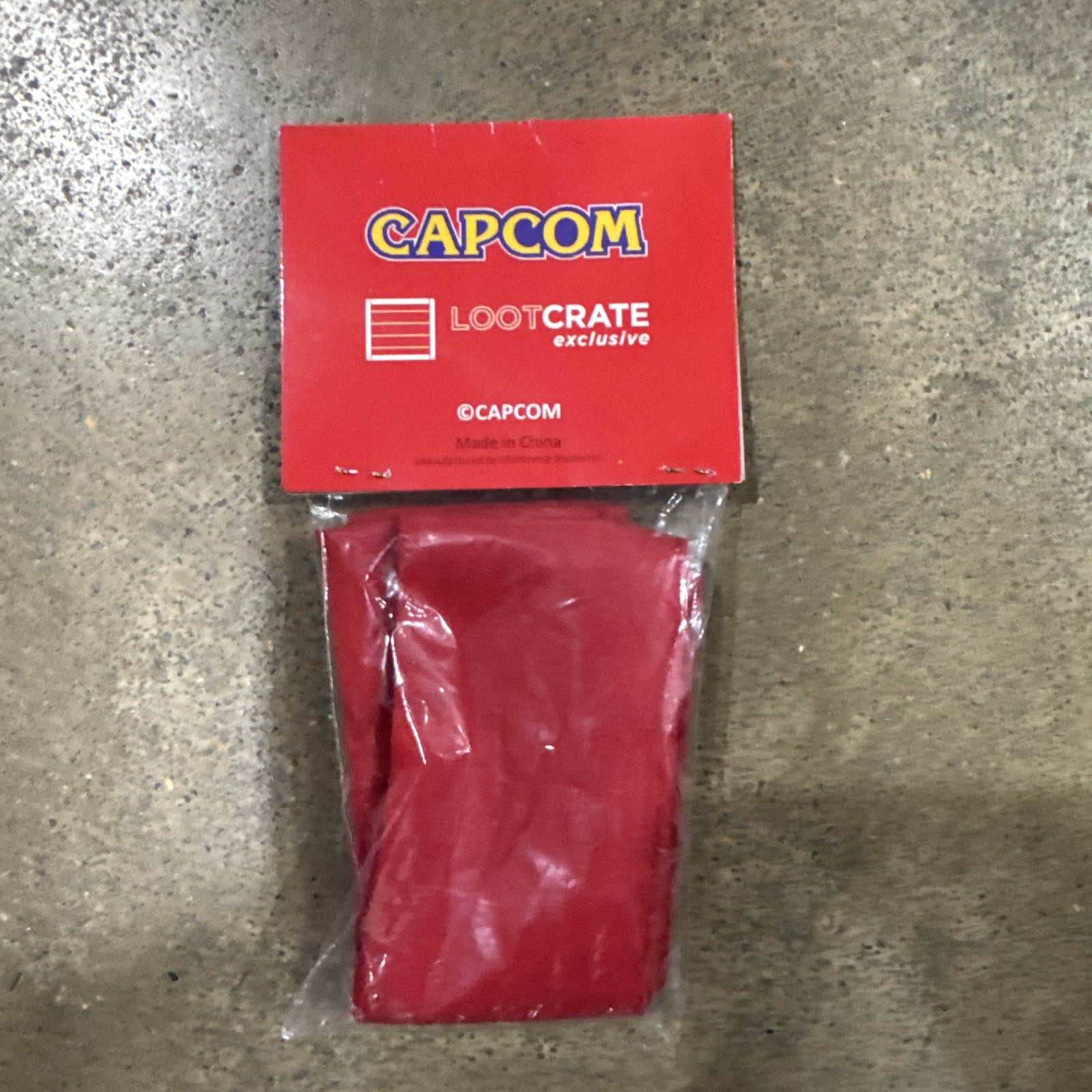 Street Fighter Red Ryu Headband Capcom Exclusive