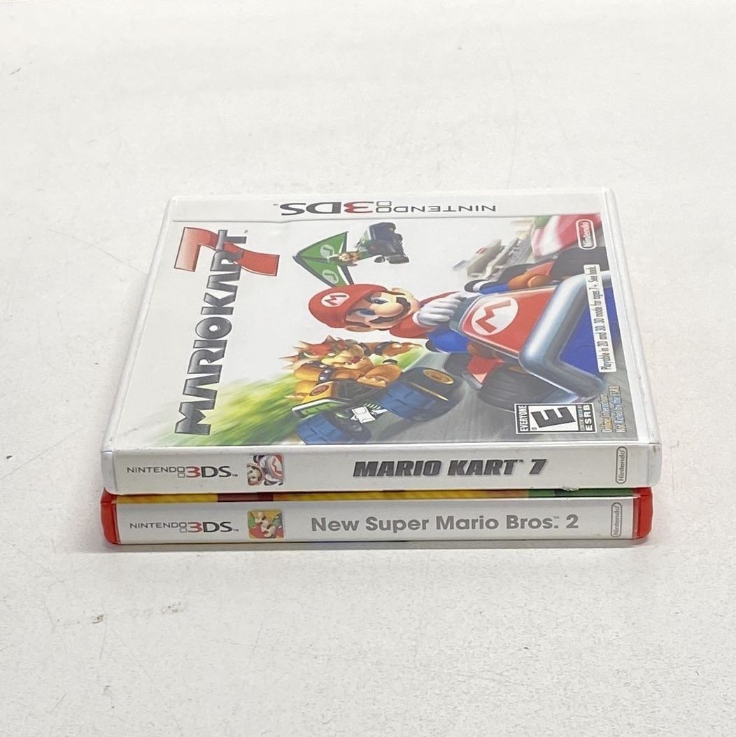 Mario Kart 7 CIB New Super Mario Bros 2 Nintendo 3DS Lot
