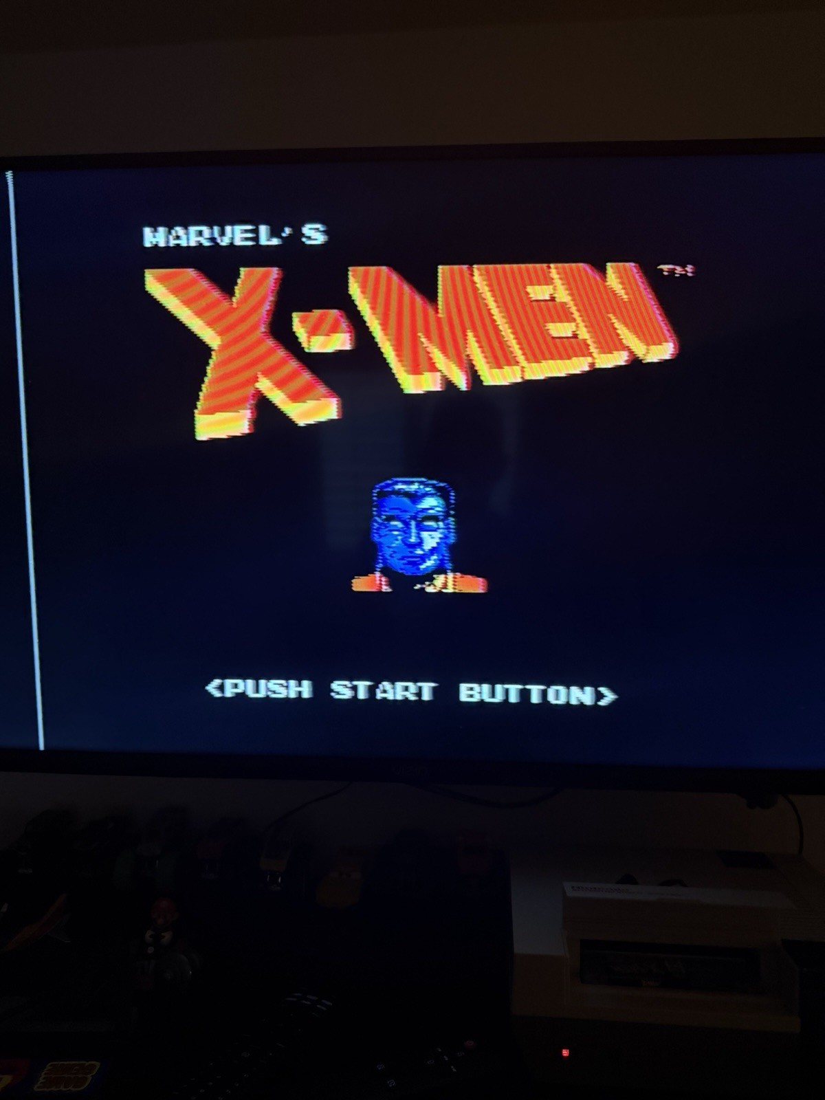 The Uncanny X-Men Nintendo NES Game Cartridge Tested Working Cleaned Authentic
