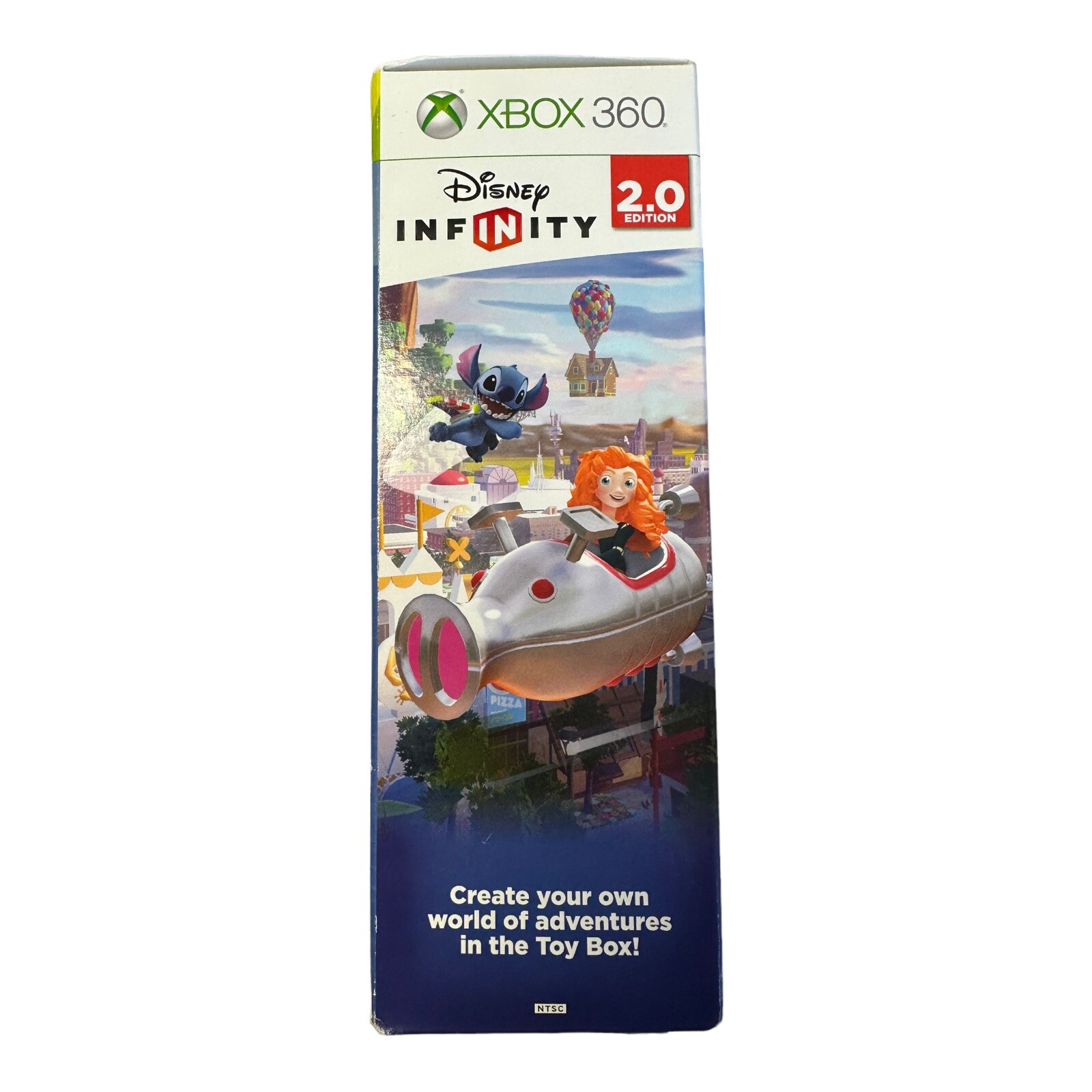  New-Xbox 360 Disney INFINITY -Toy Box Starter Pack 2.0 Edition -Stitch & Merida