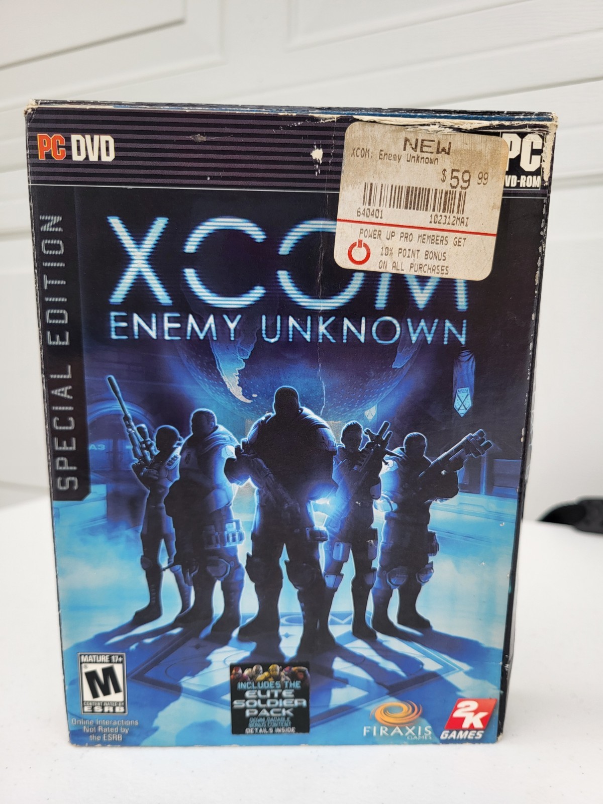 XCOM Enemy Unknown PC DVD Special Edition Complete CD, Book,Fold Out Poster