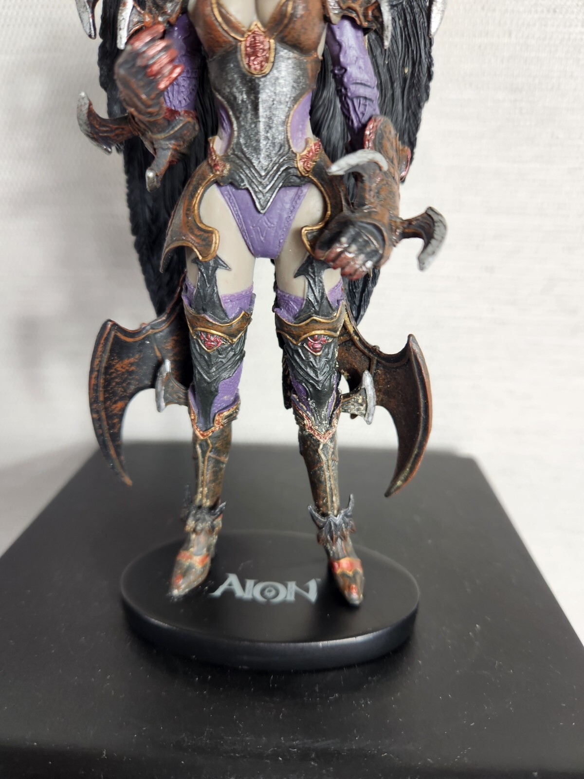 Aion Avia Figure Limited Collectors Edition Winged Asmodian Daeva Missing Weapon