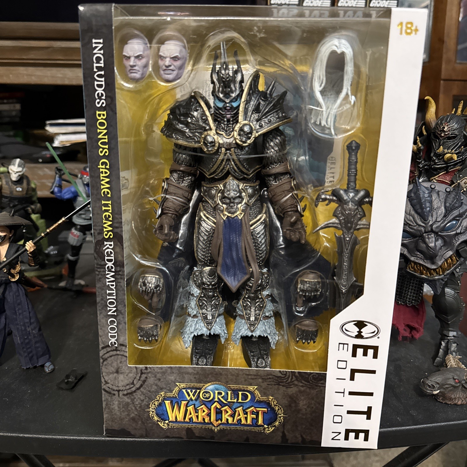 McFarlane The Lich King Elite Edition World of Warcraft Figure New In Hand