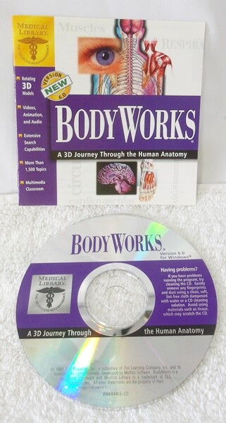 BODY WORKS A 3D JOURNEY THROUGH THE HUMAN ANATOMY – MEDICAL LIBRARY PC – READ
