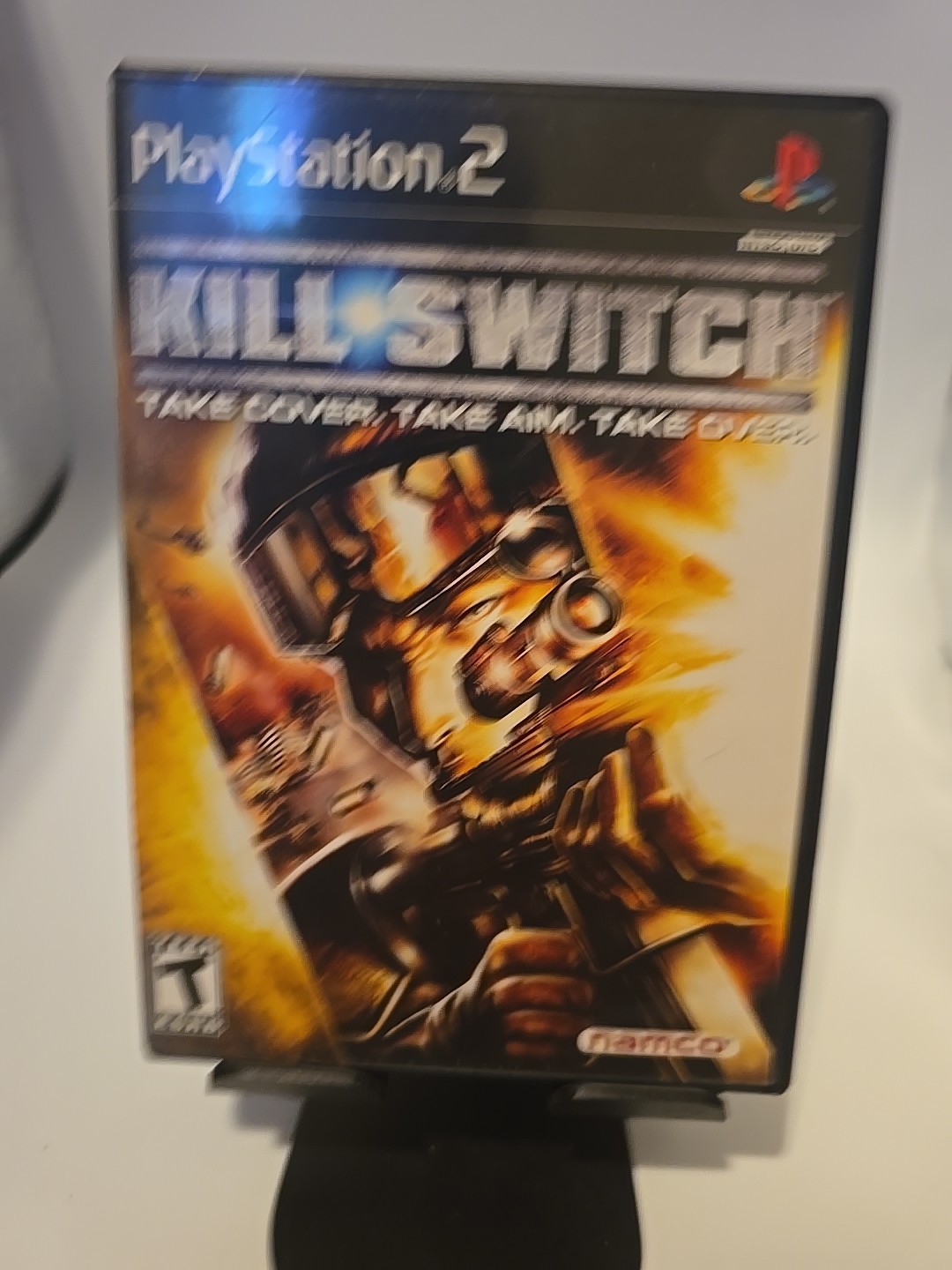 PlayStation 2 Kill Switch Take Cover. Take Aim. Take Over. Complete