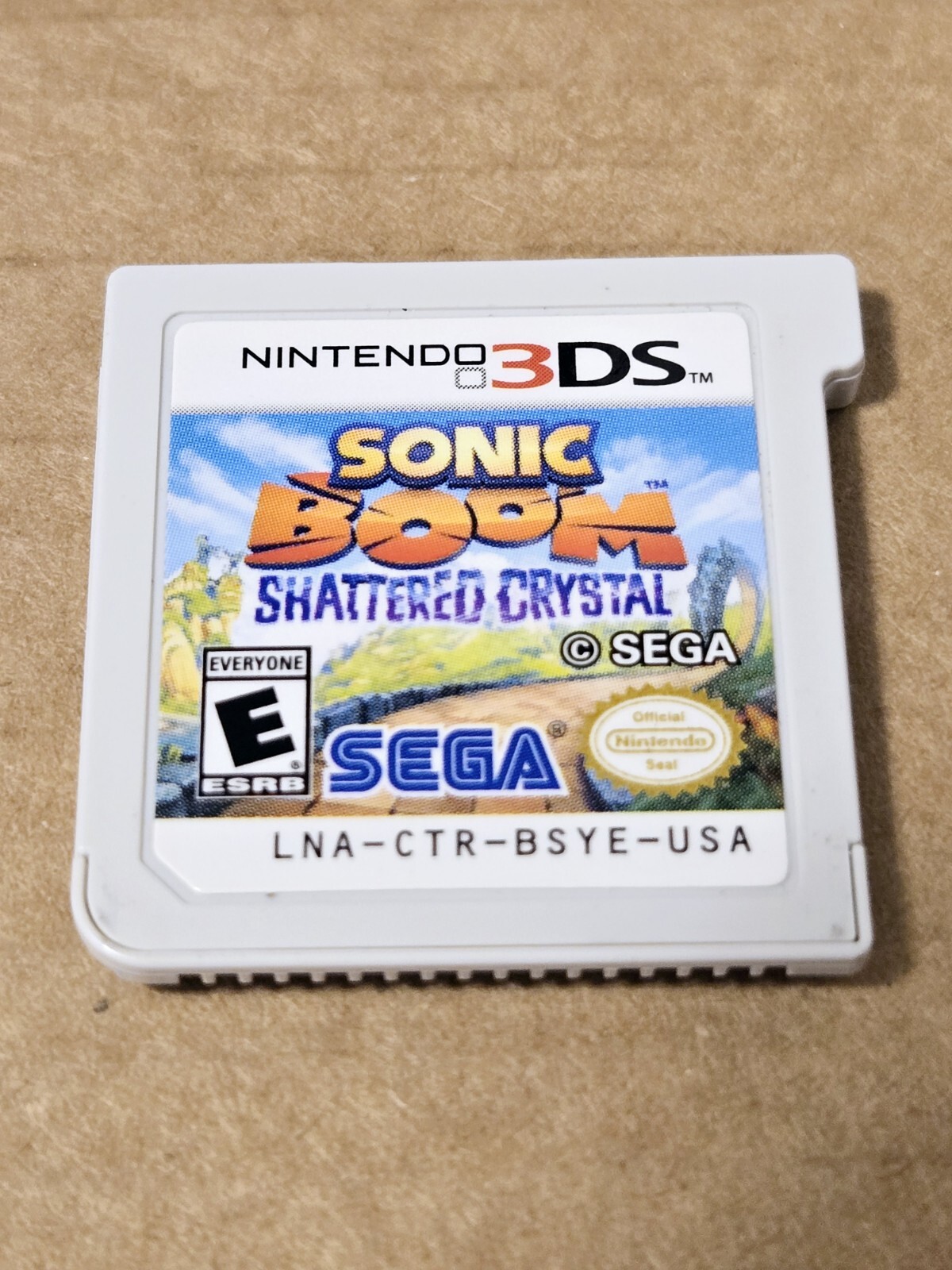 Sega Sonic Boom: Shattered Crystal Game Cartridge Only for Nintendo 3DS (2014)