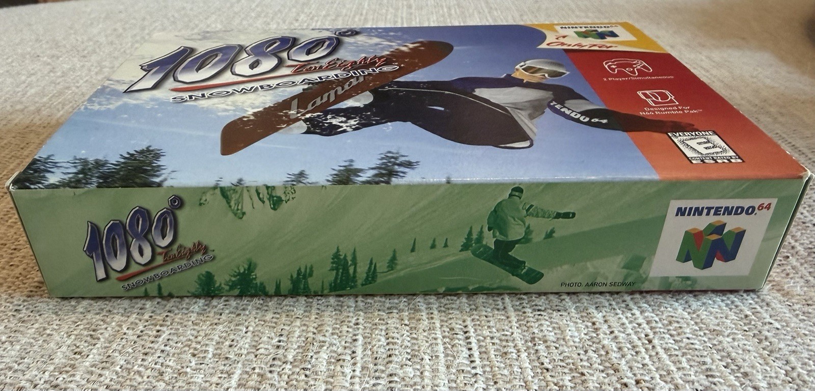 1080 Snowboarding Nintendo 64 N64 – Complete in Box CIB – Near Mint – Authentic
