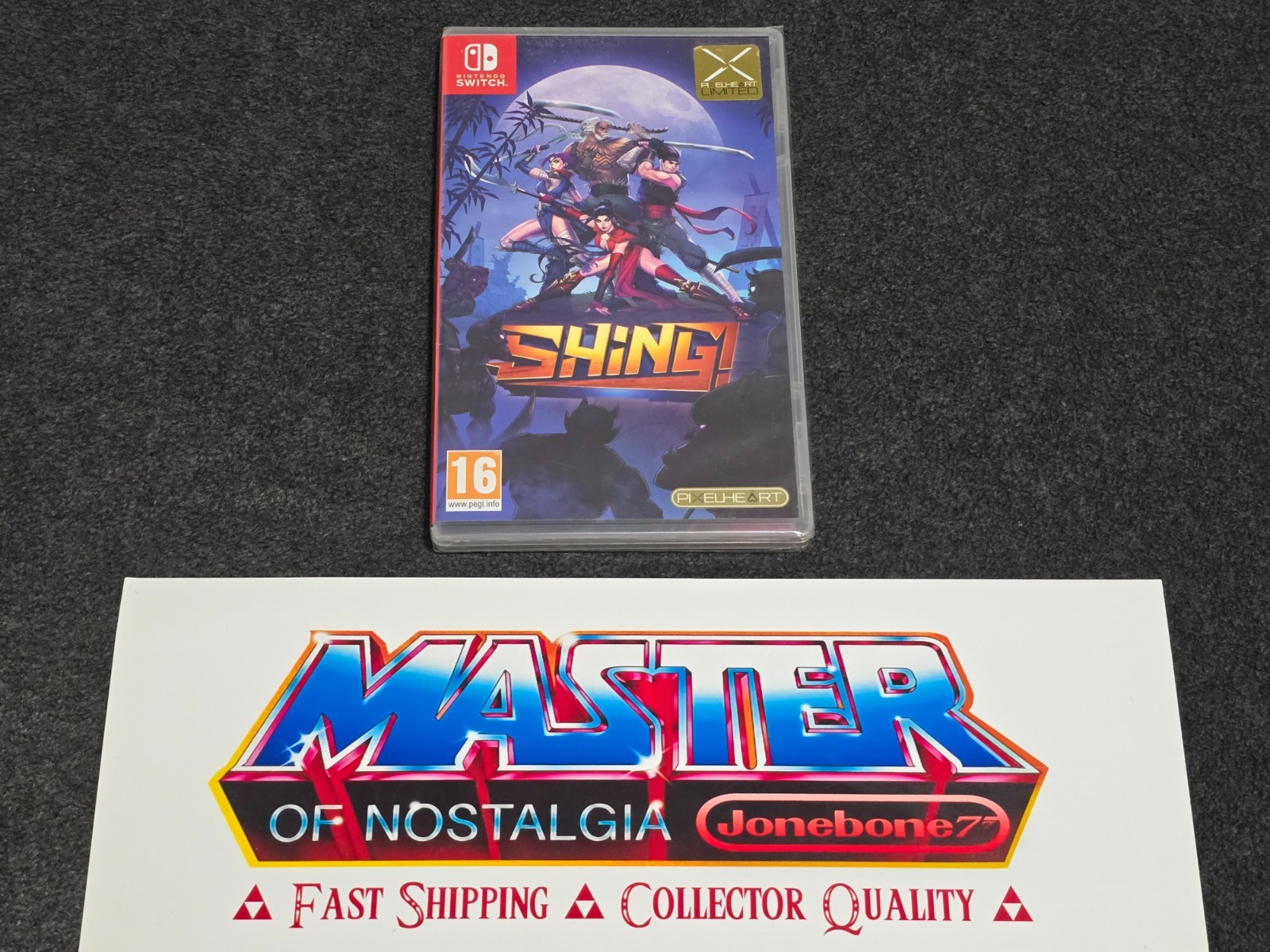 Nintendo Switch SHING! New Factory Sealed /5000 Game Case Region Free Limited