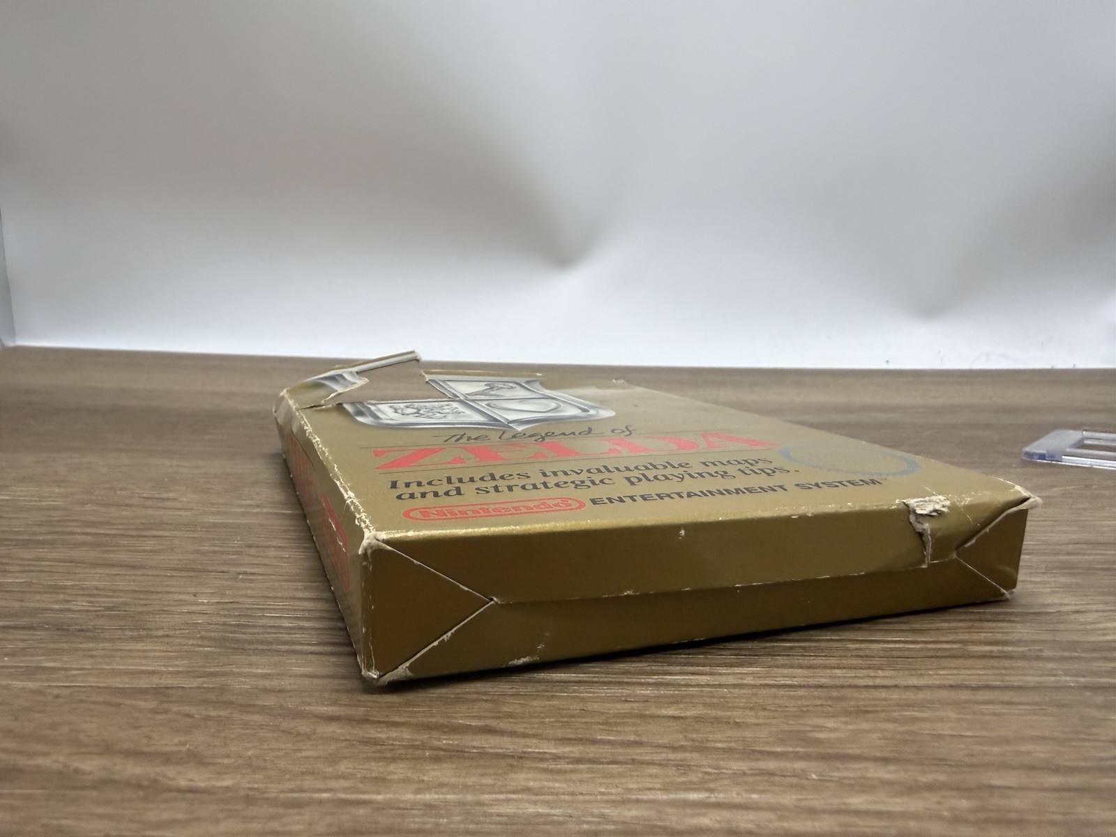 The Legend of Zelda Nes Cartridge w/Box + Manual Original Nintendo 5-Screw