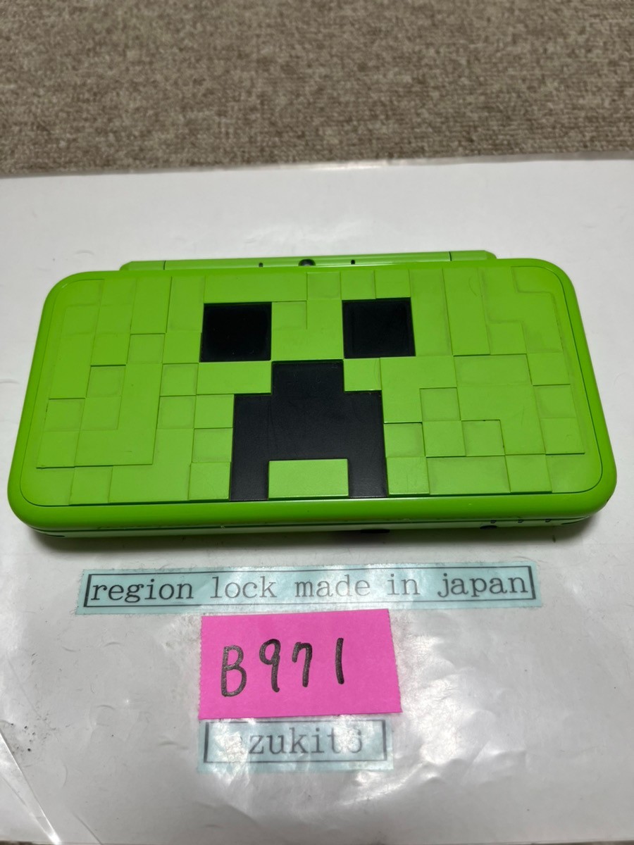 New Nintendo 2DS XL LL Minecraft Creeper Edition Console region Japanese B971