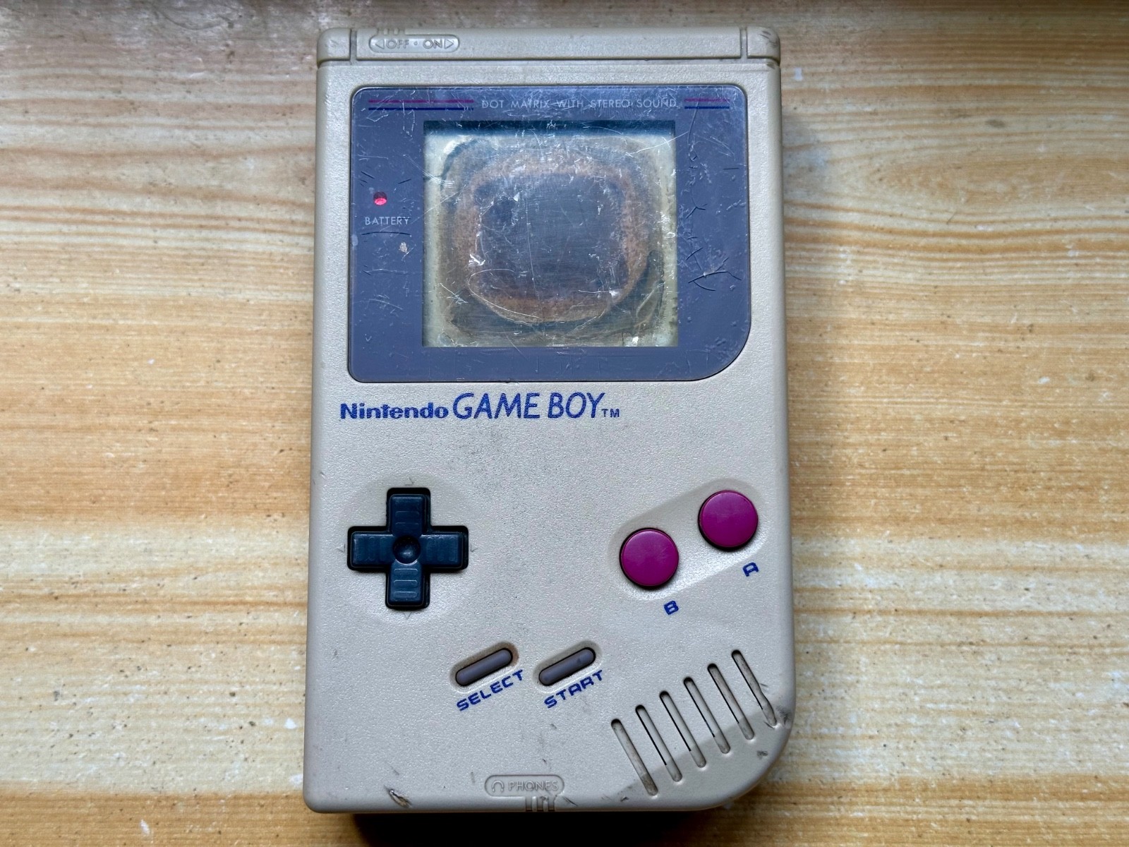 Nintendo Gameboy Original DMG-01 Video Game Handheld System Console 1989