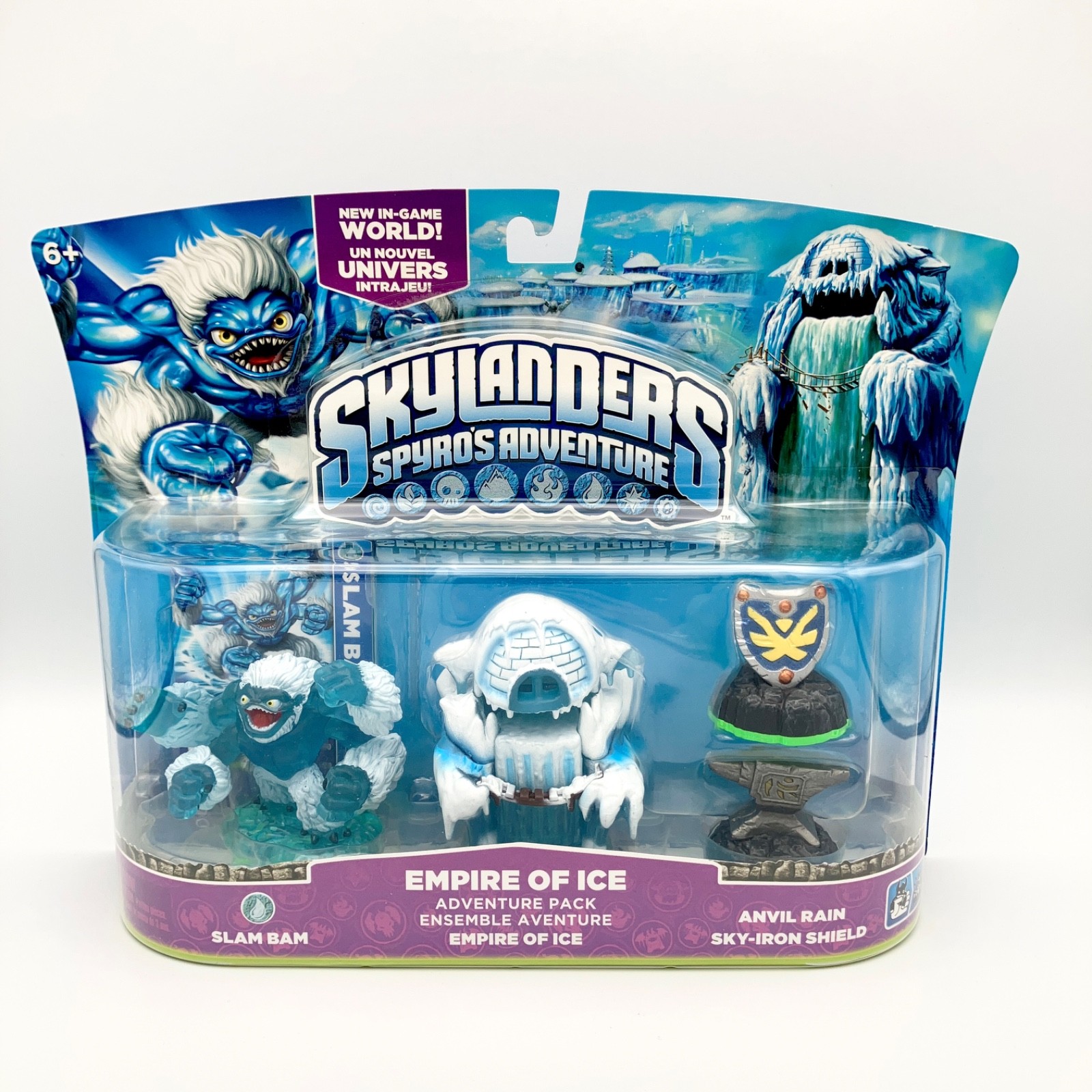 Skylanders Spyros Adventure Empire of Ice Adventure Pack Slam Bam NEW