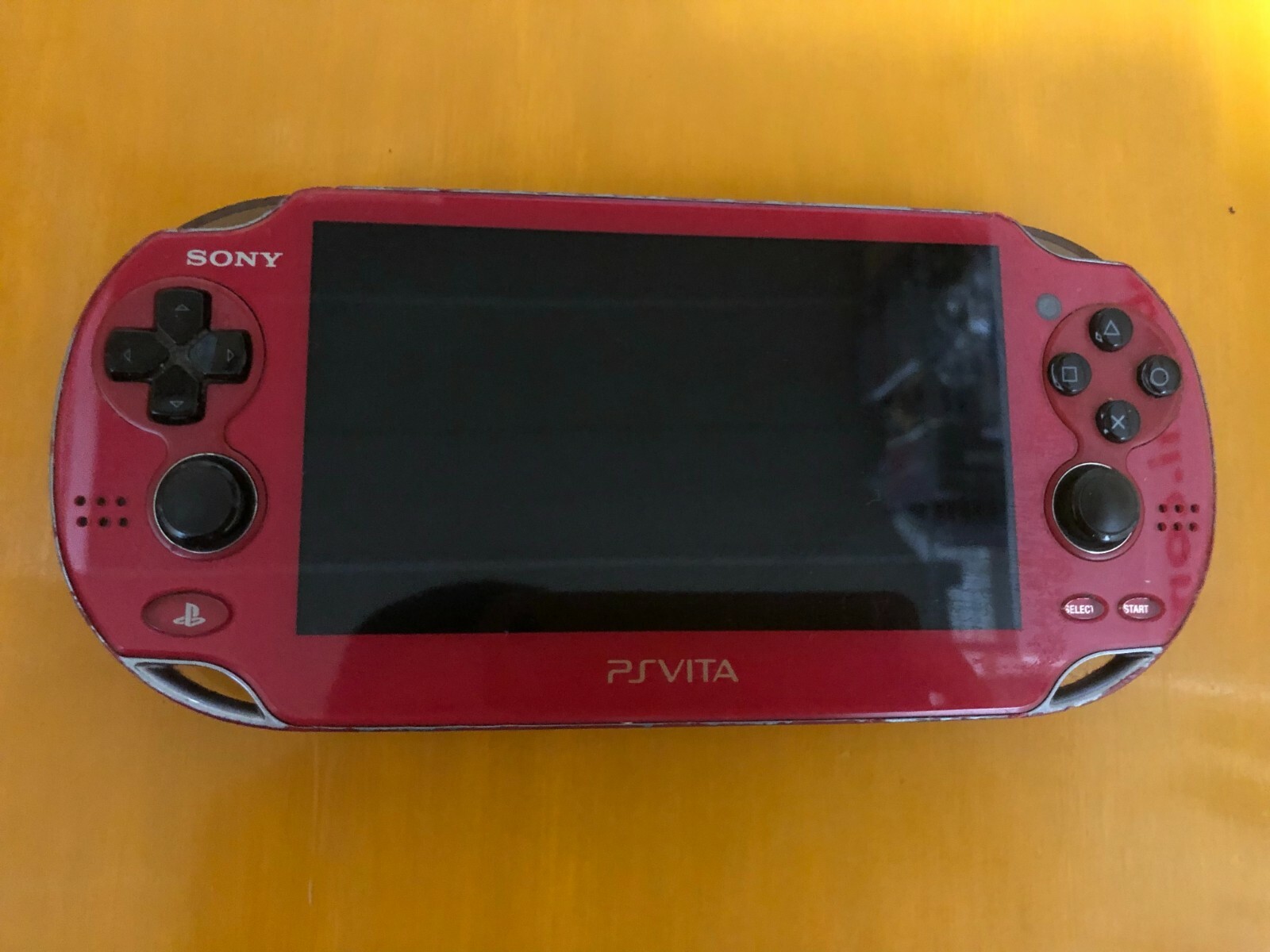 Playstation Vita Wi-Fi Model Cosmic Red Console PCH-1000 ZA03 +4GB memory