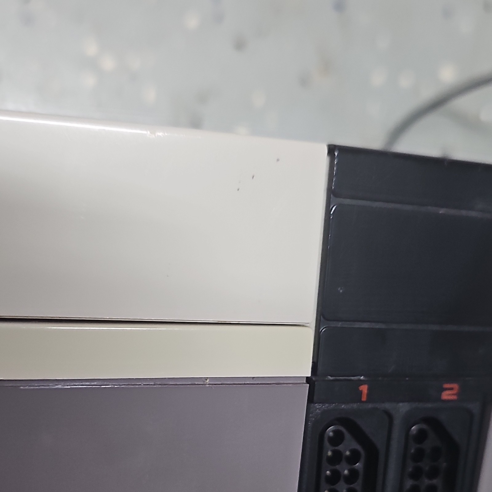 Nintendo NES-001 Console w/2 Controllers, RF Switch, AC. 2 Games