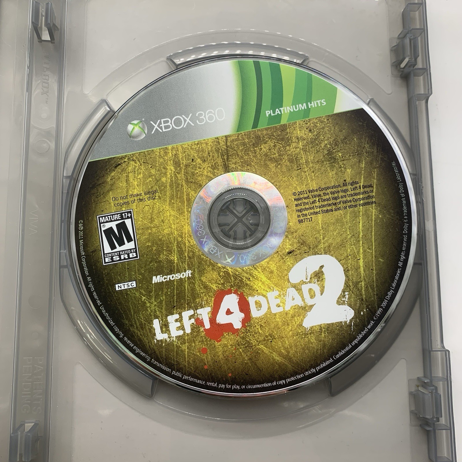 Left 4 Dead 2 – Xbox 360, 2009 | CIB | TESTED | Resurfaced | PLATINUM HITS