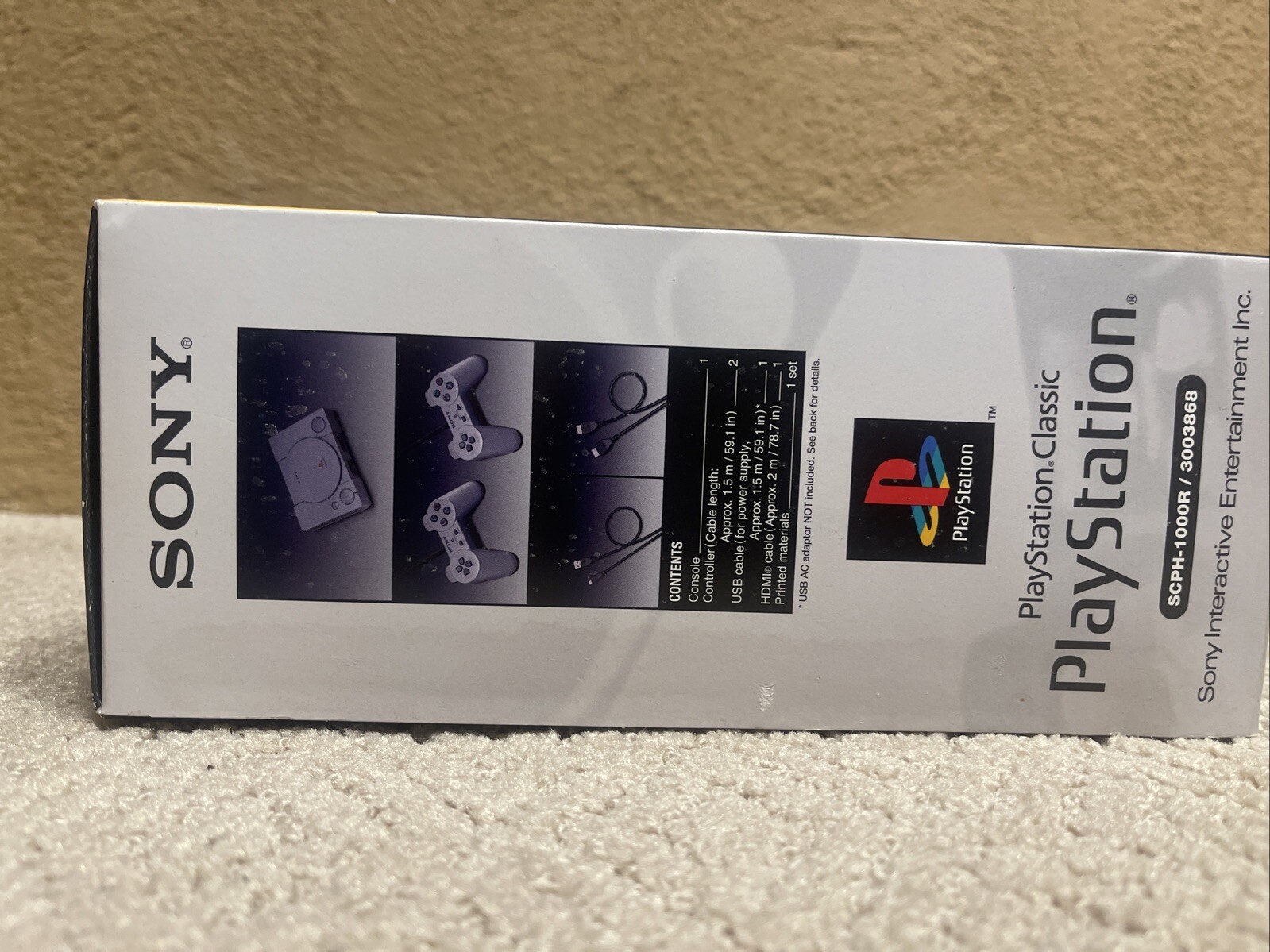 Sony PlayStation Classic Gray Console Brand New Factory Sealed