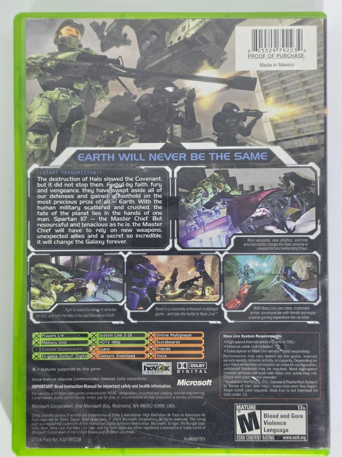 Halo 2 Original Xbox Authentic – CIB – Professionally Resurfaced