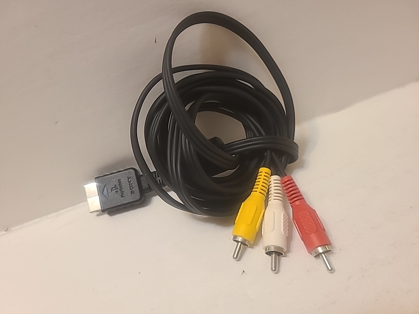 Official Genuine OEM SONY PlayStation 1 2 3 PSOne PS1 PS2 PS3 AV Cable