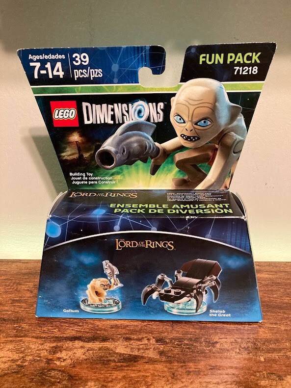 Lego Dimensions Lord of the Rings Gollum Fun Pack Middle Earth