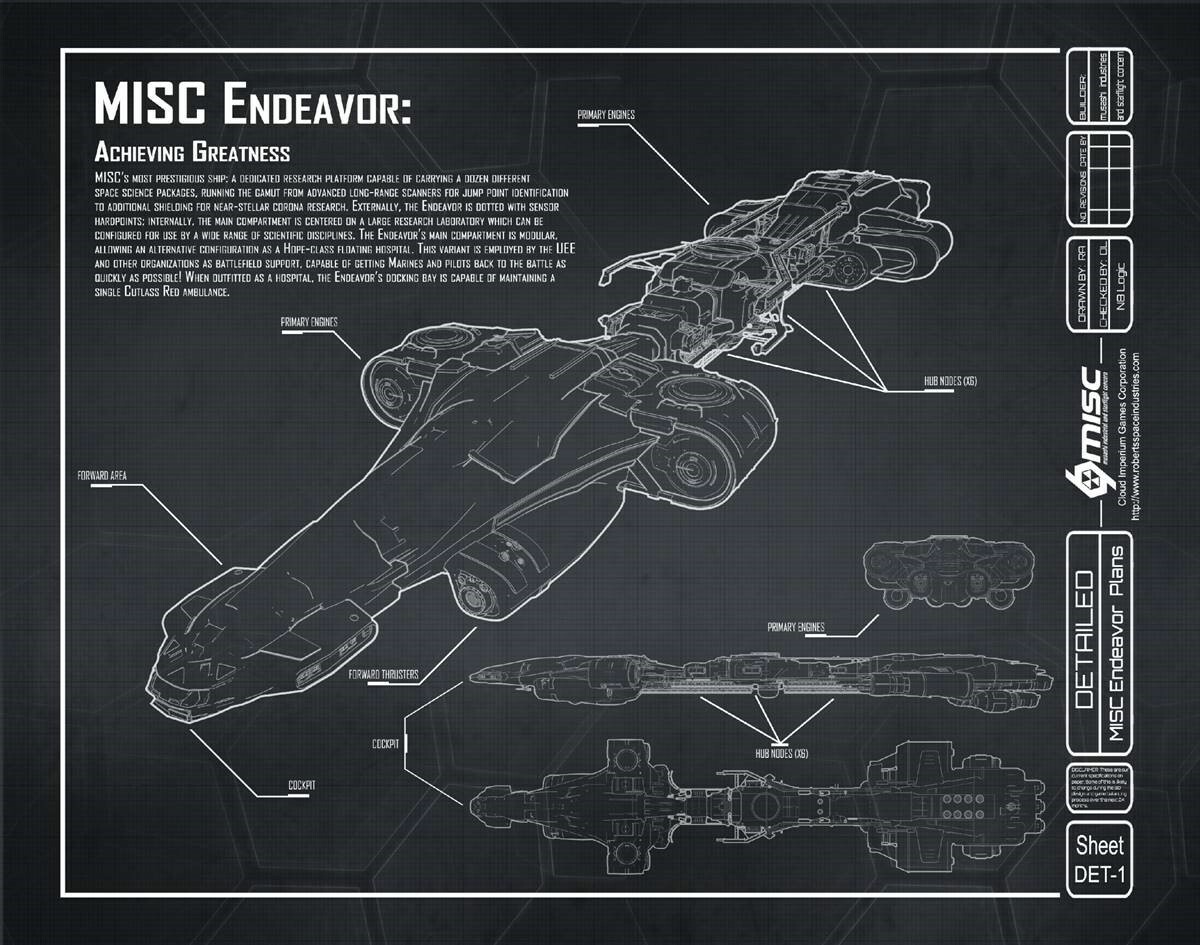Star Citizen – MISC ENDEAVOR – UPGRADE – (CCU)