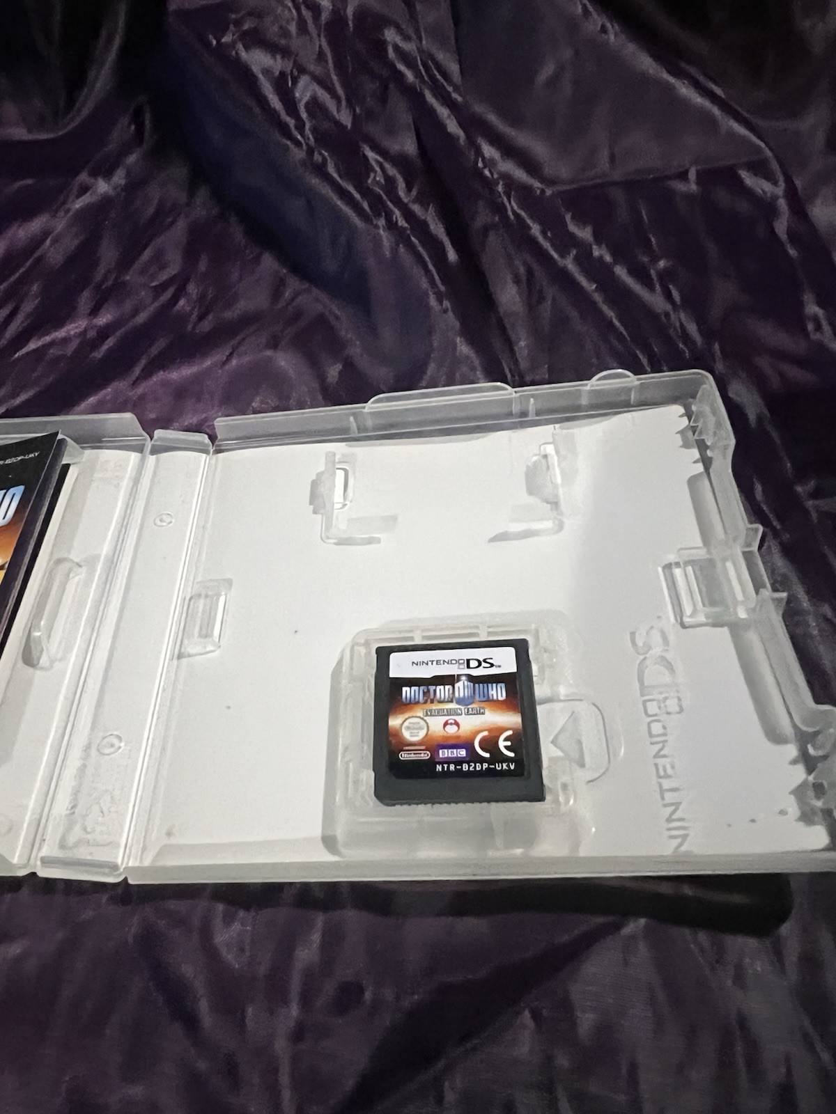 Nintendo DS Doctor Who Evacuation Earth Open