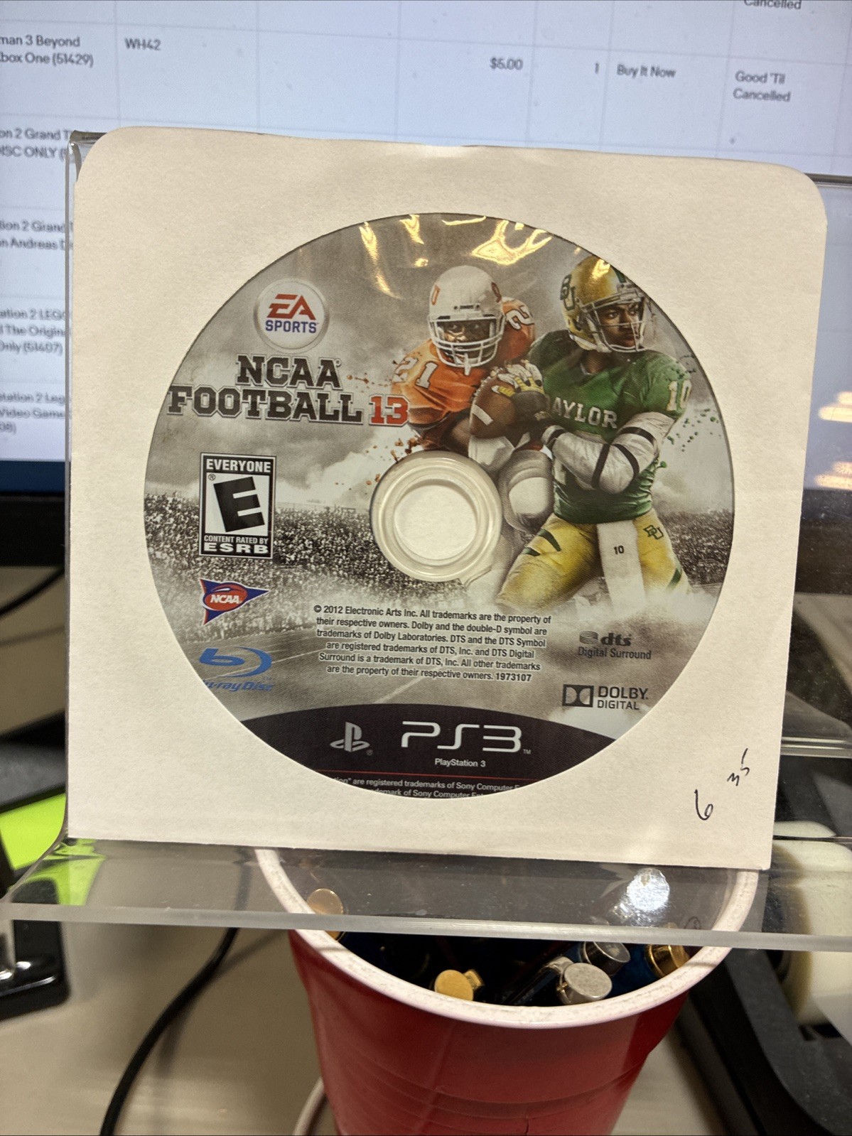 PlayStation 3 NCAA Football 13 DISC ONLY (51413)