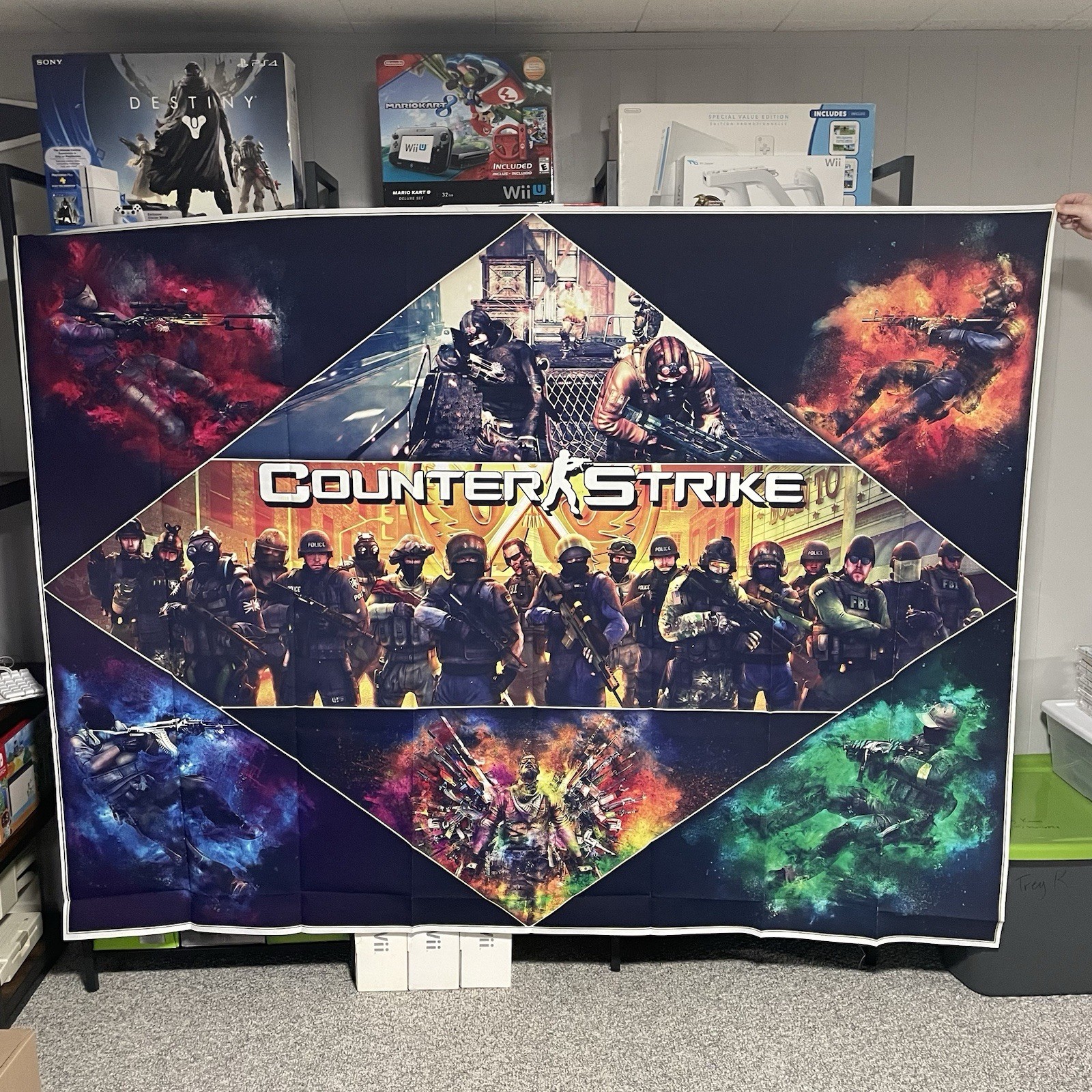 CounterStrike CS GO Promo Banner Sign Store Display Poster 60 x 80” – RARE!