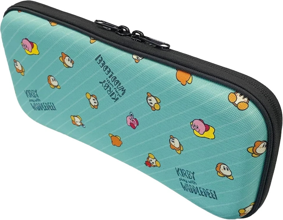 Nintendo Switch 2 Slim Hard Case Kirby play with Waddle Dee Keys Factory Japan