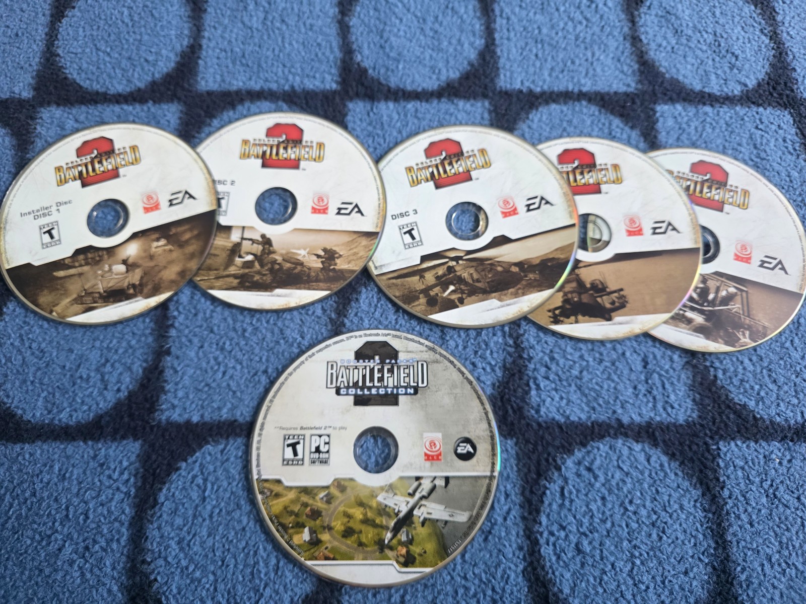 Battlefield 2 COMPLETE Series set. BF2 Special Forces Euro Force & Armored Fury