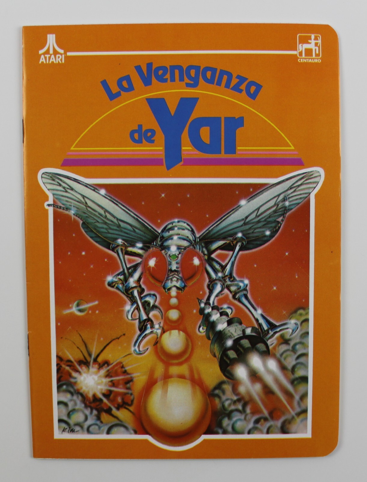 1982 ATARI YAR’S REVENGE School Notebook 8.5″ x 6″ Spain Vintage Unused V. RARE