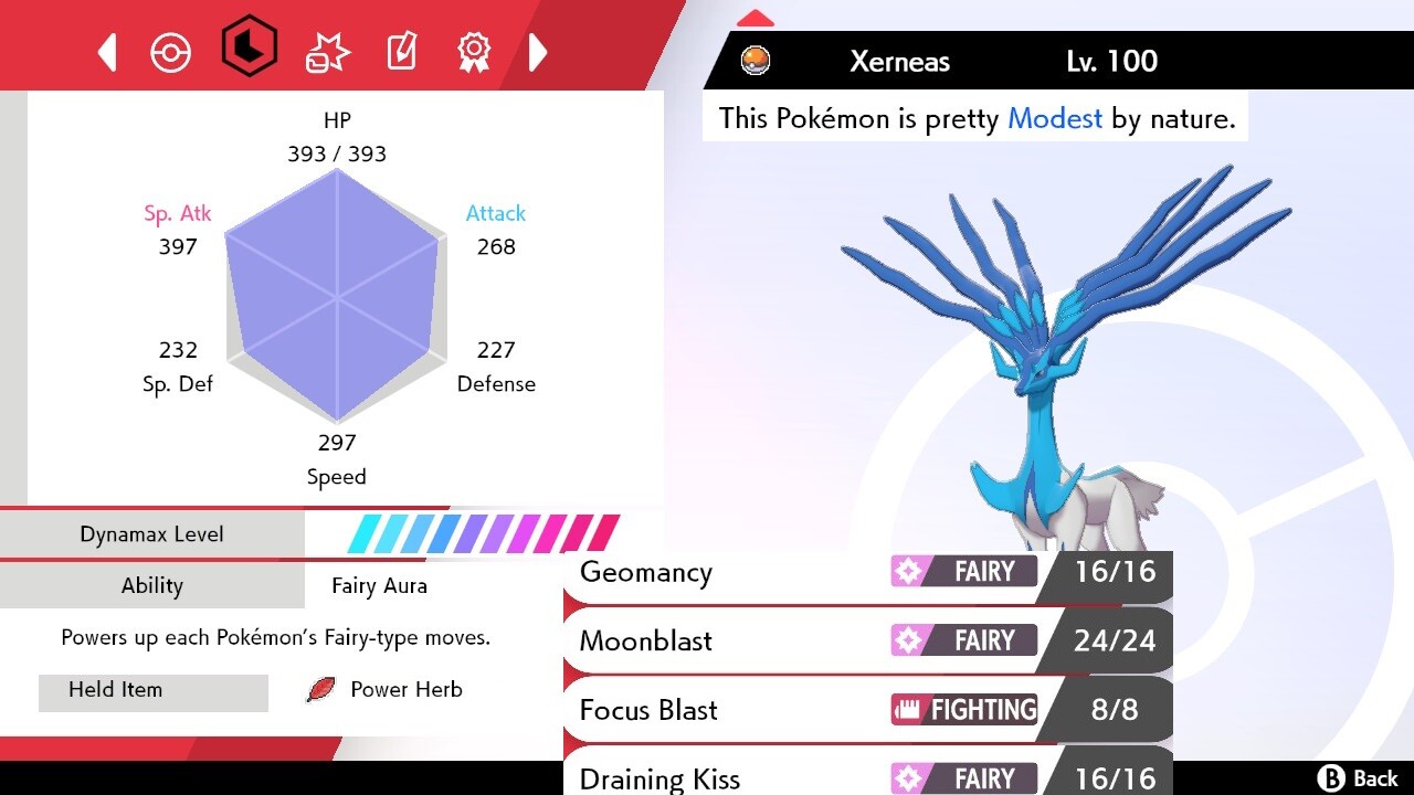 Pokemon Sword and Shield 6iv Shiny Xerneas – FAST DELIVERY!