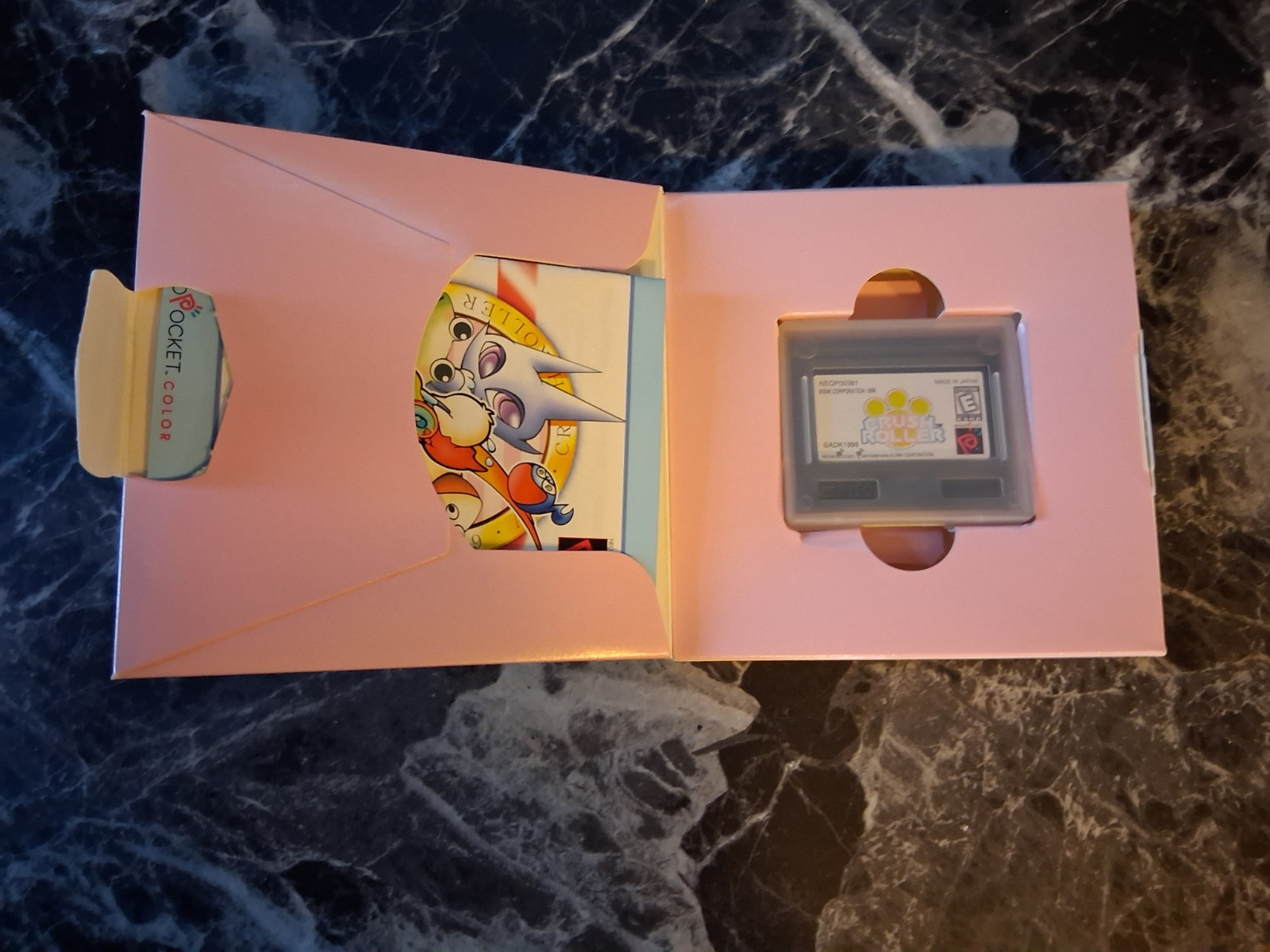 Crush Roller Neo Geo Pocket Color Complete CIB Tested Excellent Condition