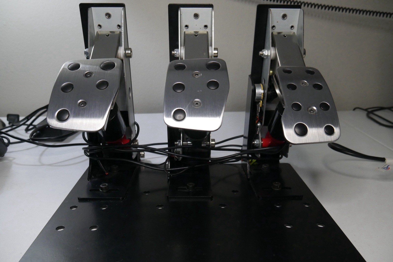 HEAVILY MODDED Logitech G29 Wheel Pedals w/ 2 Gear Shifters PS5 PS4 PC Tested