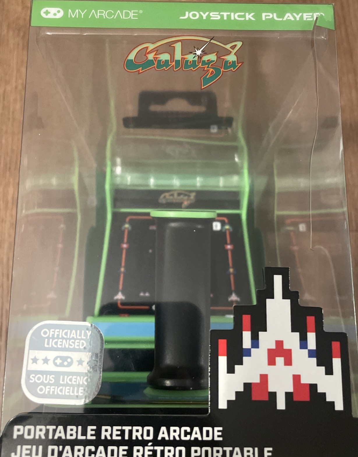 My Arcade Galaga Joystick Player 2in1 Galaga/Galaxian Video Games Machine 3.2″