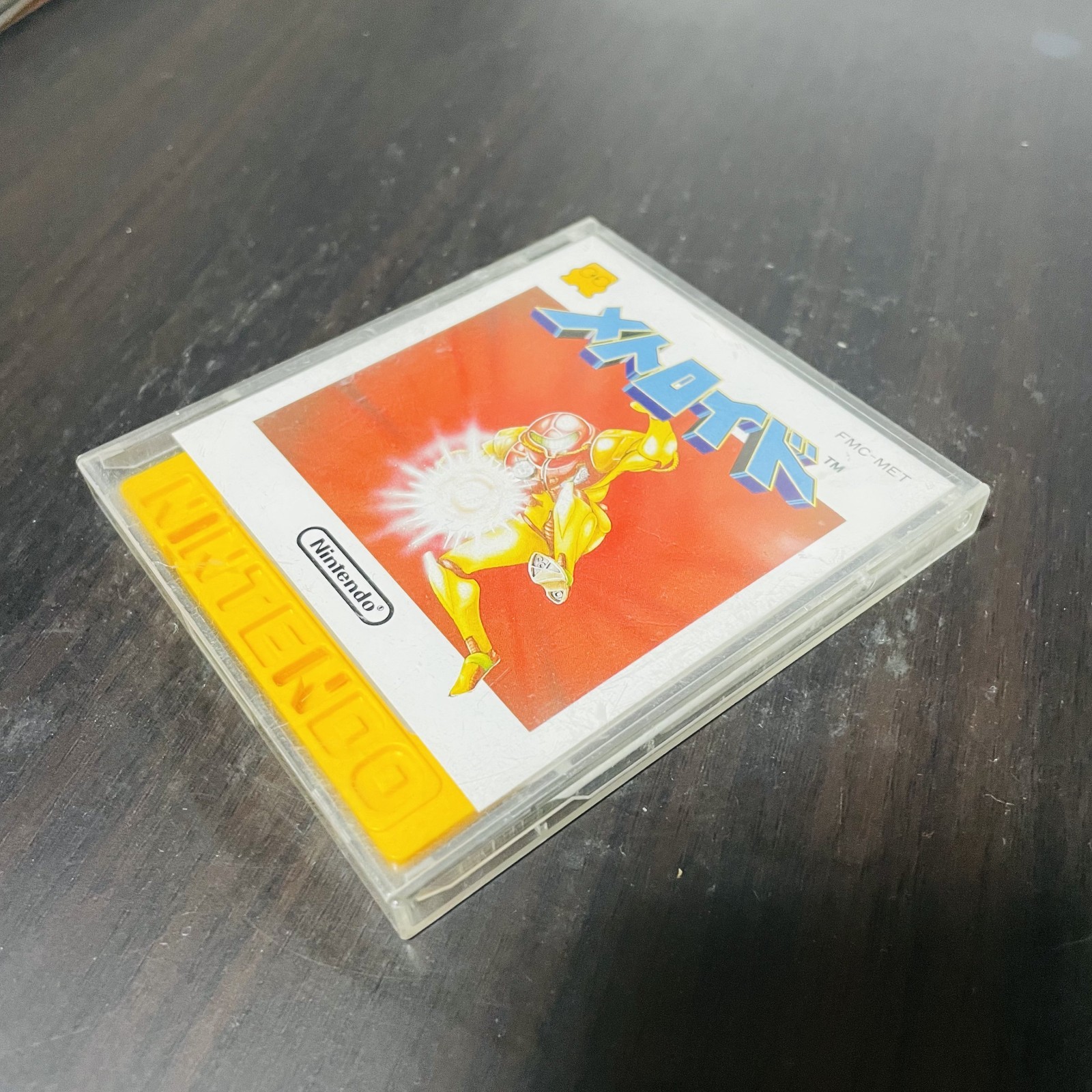 Metroid Nintendo Famicom Disk System 1986 FMC-MET Japanese Version Action Retro