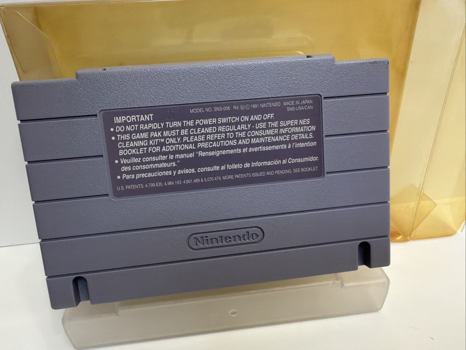 Imperium SNES Super Nintendo Game CIB Complete VGC Protective Case