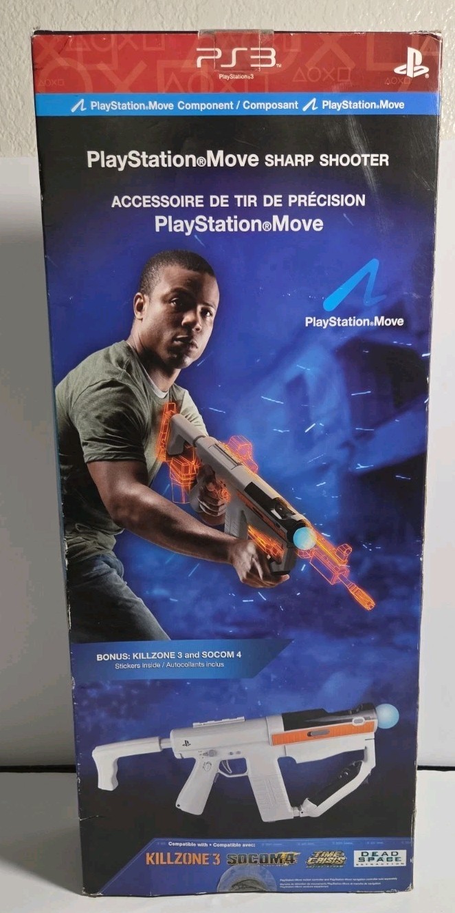 New Sony PlayStation Move Sharp Shooter for PlayStation 3 PS3 Gun Killzone 3