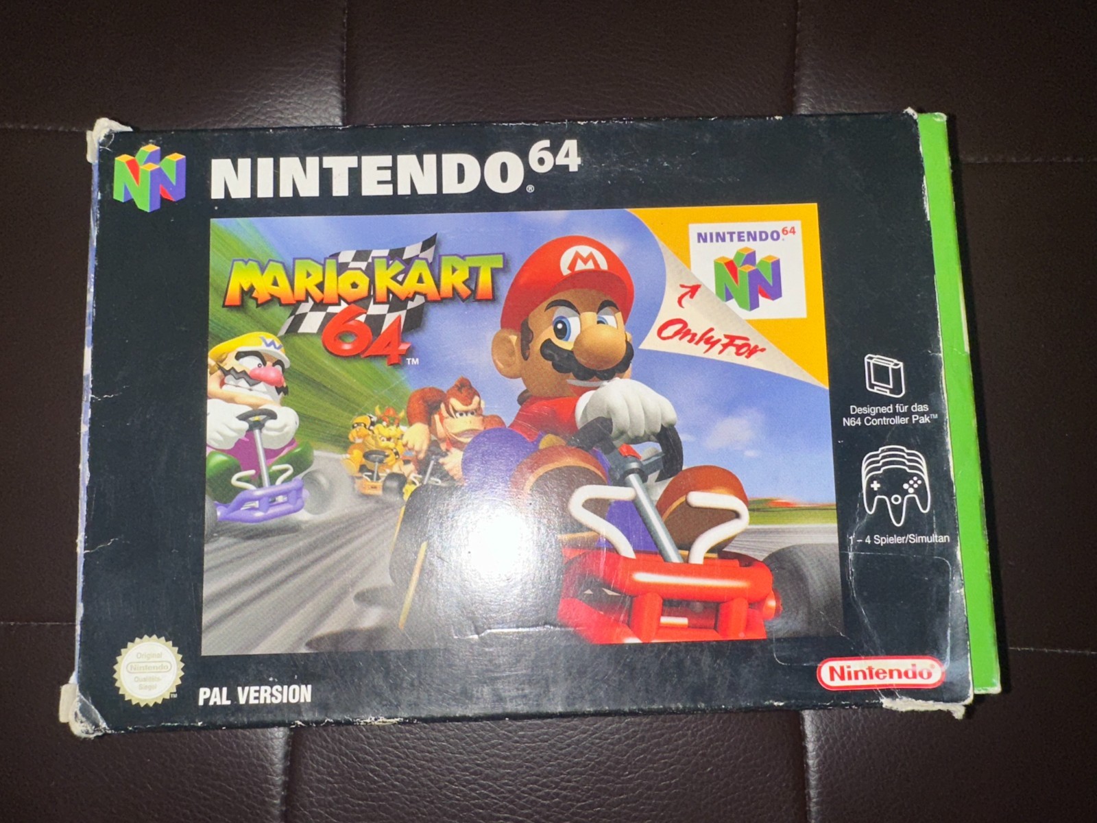 Mario Kart 64 (Nintendo 64) – PAL Complete in Box (CIB) German Version