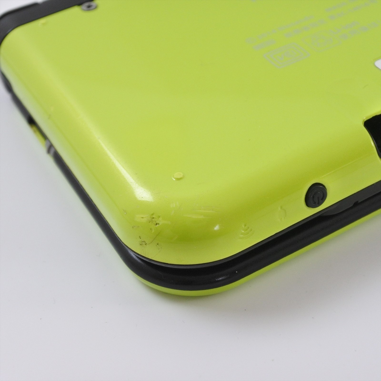 New Nintendo 3DS LL Console RED-001 Boxed NO Touch pen LIME x BLACK 2184 n3ds