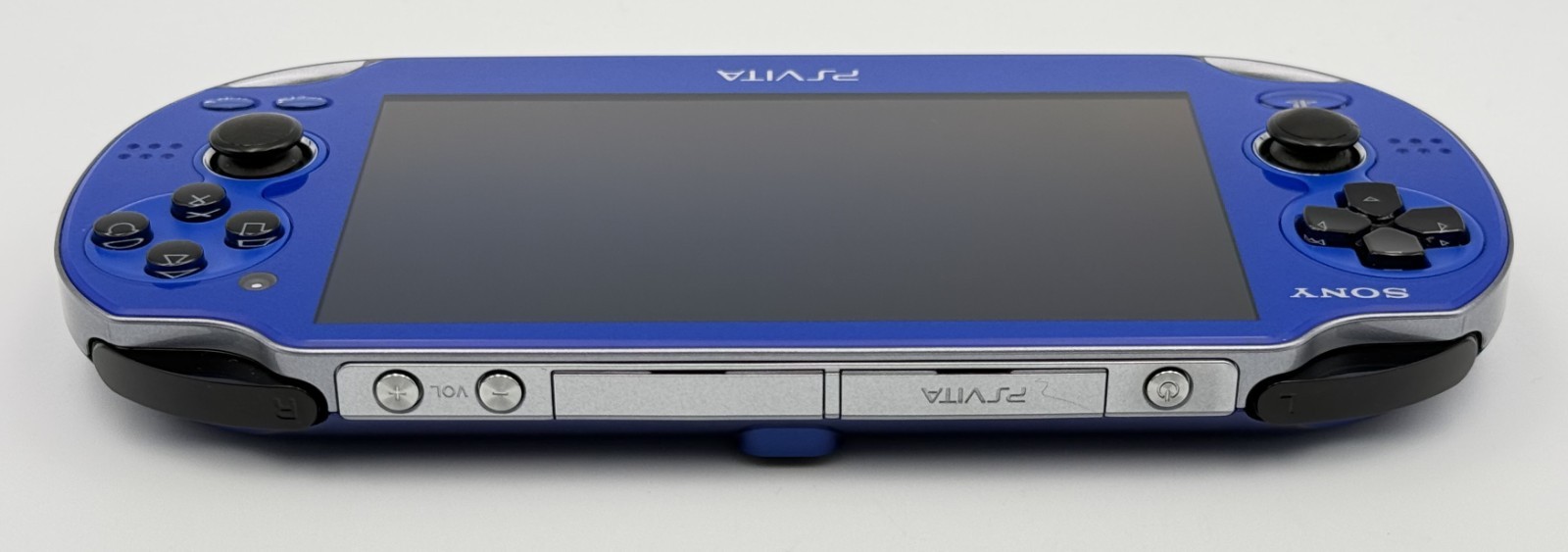Sony PS Vita PCH-1000 PCH 1000 Console Sapphire Blue w/32GB, Pouch – Excellent+