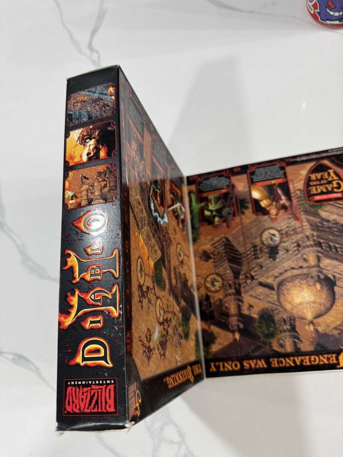 Diablo II 2 Blizzard PC Big Box CIB Complete w/ Manual CD-ROM 2000