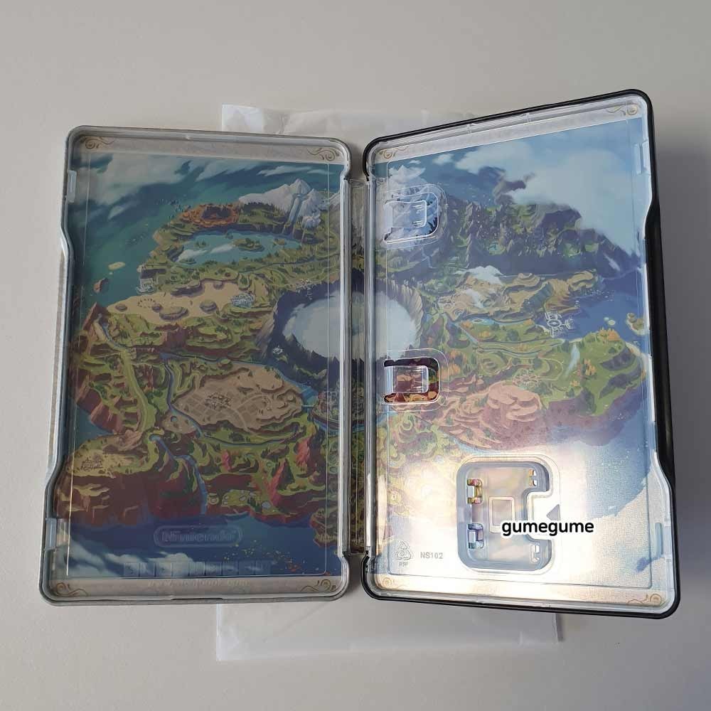 Pokemon Scarlet Violet Steelbook Type2 Starting Nintendo Switch Korea Exclusive
