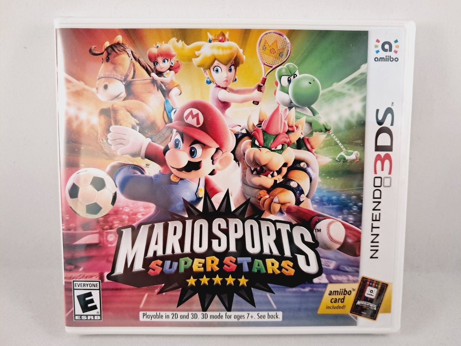 Mario Sports Superstars w/ Amiibo card (Nintendo 3DS) US Ver. Sealed Brand New!