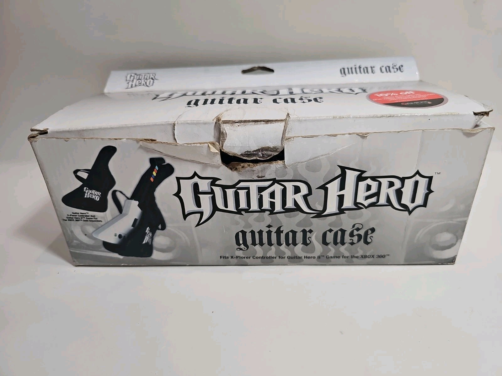 New OPEN BOX Redoctane Guitar Hero Guitar Controller Carry Case Bag Ps2 Ps3 WiI