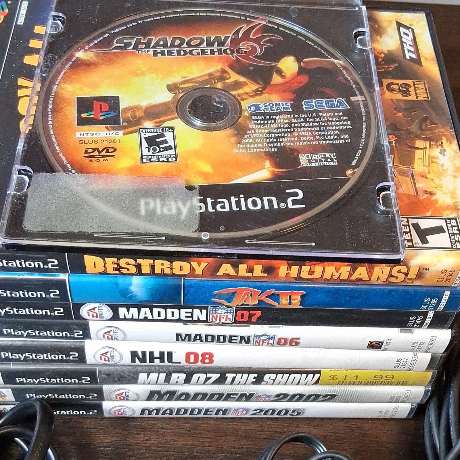 Original PS2 Slim Bundle, Cleaned & Tested w/Controller, All Cords, Games, etc.