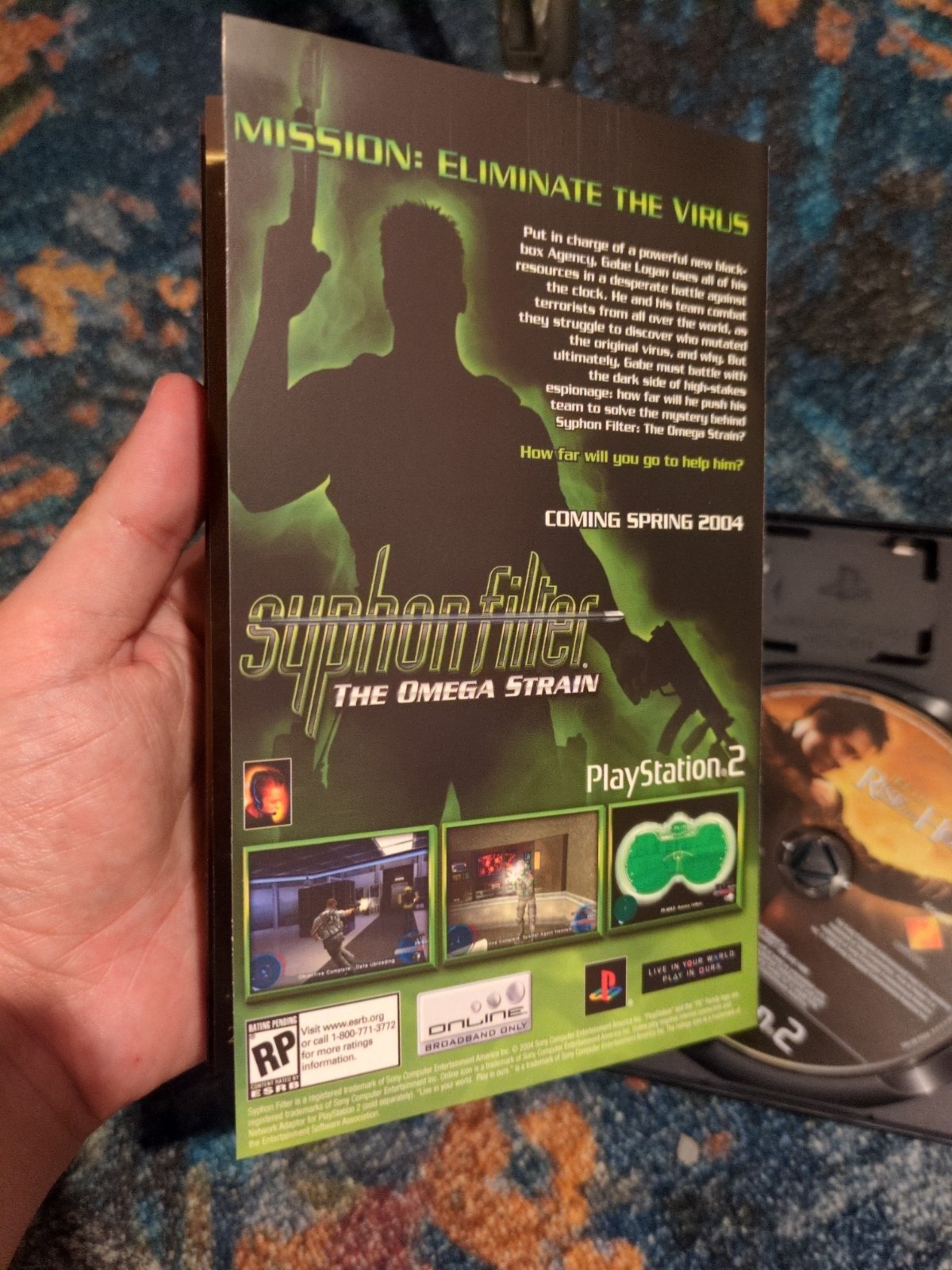 Jet Li Rise To Honor PlayStation 2 PS2 CIB Reg Card Flawless Disc