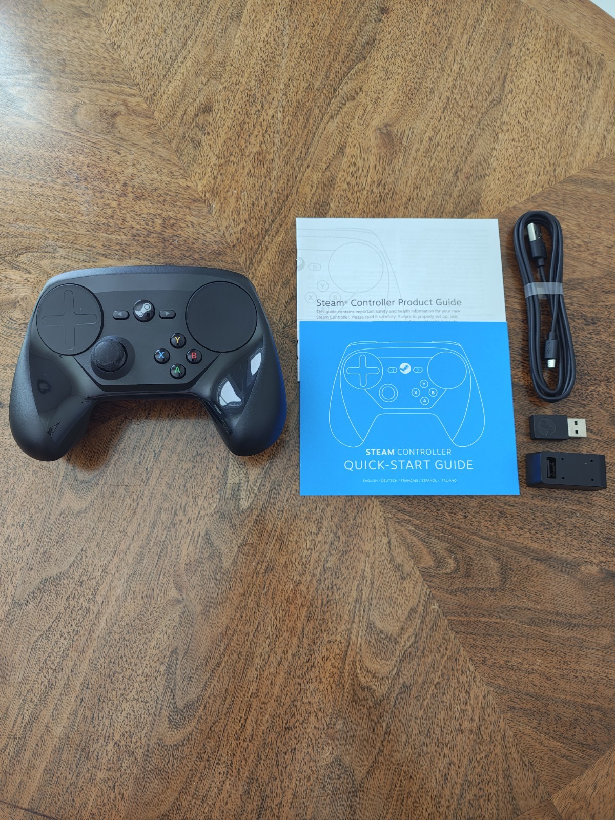 🔥 Valve Steam Controller Model 1001 / NEW Opened Box / Complete / Tested 🔥