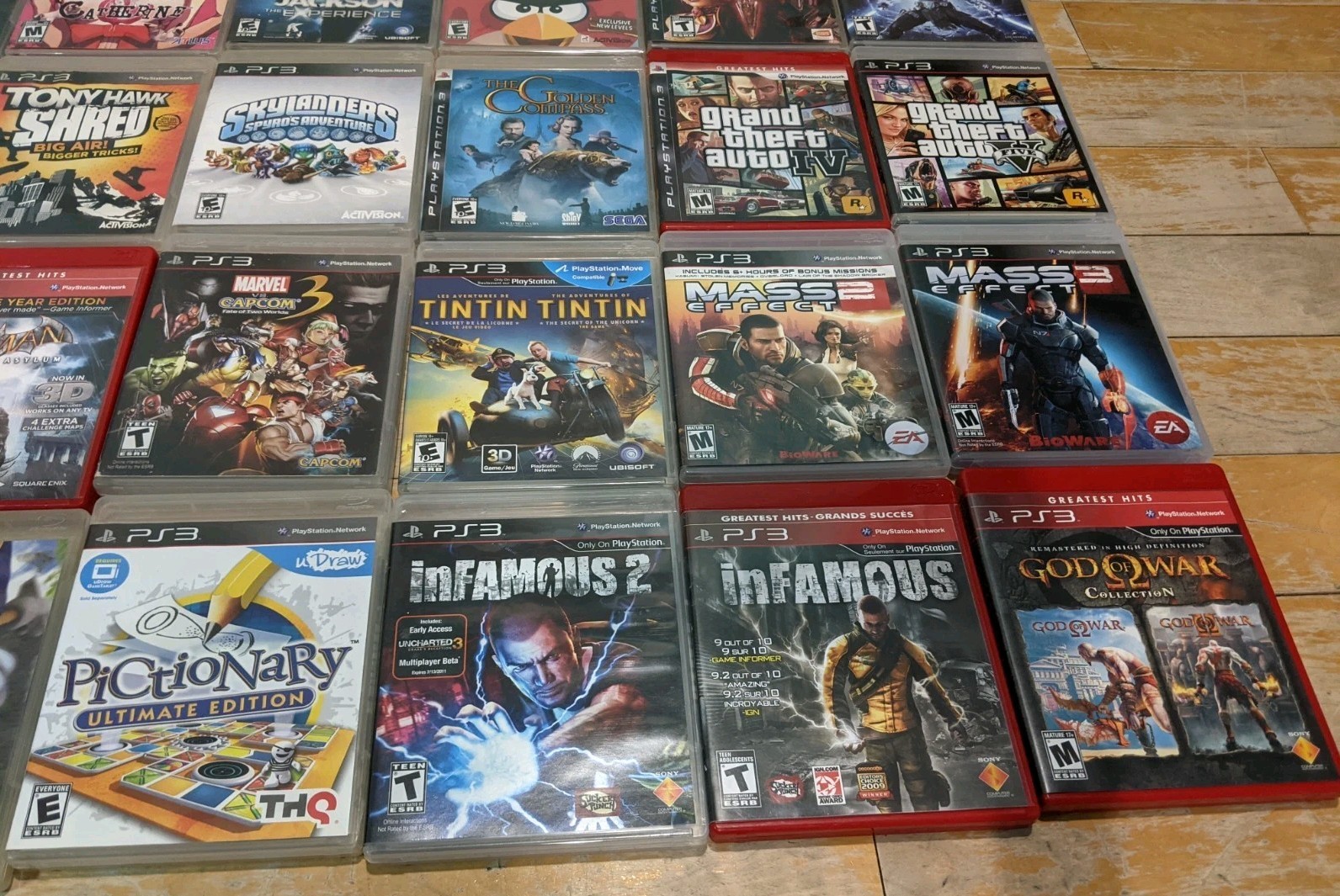 Lot of 49 Sony PlayStation 3 PS3 Games – Popular Titles – Most CIB